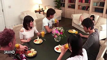 Megumi Shino, Kiara Minami And Sae Aihara In Naughty Asian Beauties Craving Creamy Delights Endure Intense Action Here