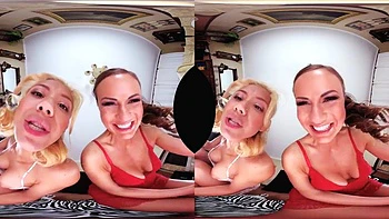 Double facessitting: Fansly, Pov  Vr VR Porn