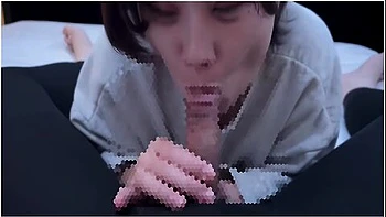 She Wants Sperm And Gets Excited By A Shy, Gobbling Blowjob