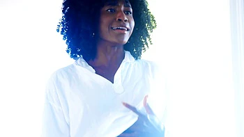 Nicole Kitt enjoys sensual sex with her boyfriend by the pool