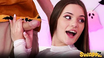 Partner swap with two hot girlfriends Selina Bentz and Juniper Ren