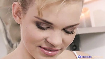 A young and fit blonde Baby Dream rammed in the doggy style