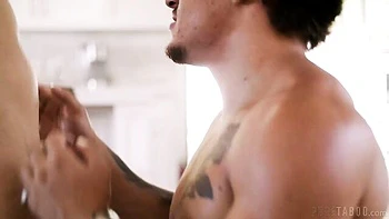 Curly-haired model Leana Lovings rammed in her lovely poses