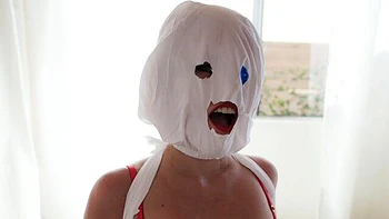 Close-up and perfect anal fuck in the cowgirl pose with Mystery Girl