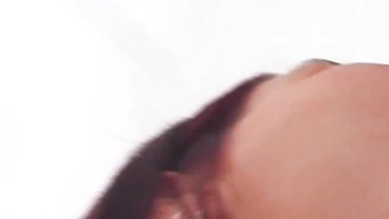 Evelyne Foxy received a messy facial cumshot after hot oral sex