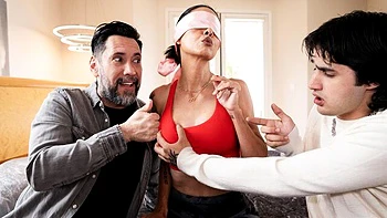 Hardcore double penetration with a gorgeous busty brunette Dana Vespoli