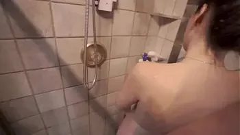 FRENCH STEPMOM SHOWERING WITH SON - COMPLETE - Preview - ImMeganLive x WCA