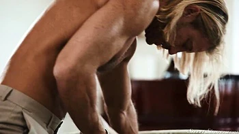 Good sideways pose fuck with a big-boobed blonde Kenzie Taylor