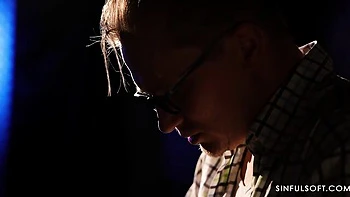 FFM artistic fuck in the missionary pose with Nicole Rae and Olivia Sparkle