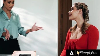 Mommy's Girl featuring Dana Vespoli's face fuck action