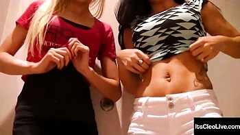 Lissome sweet one's natural tits sex