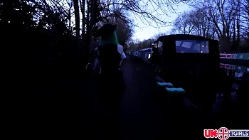 Evie's trans with guy in transgender scene