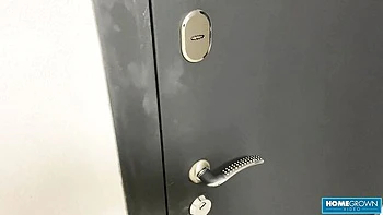 Shaved smut with mysterious treasure from Homegrown Video