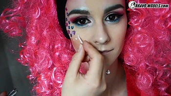 Watch captivating Adelle Unicorn and Adelle's clip