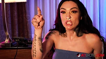 Charming Marica Hase and Misha Montana - tattoos movie - AltErotic