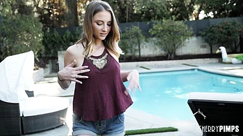 All natural sex with enticing Dan Ferrari and Macy Meadows from Cherry Pimps