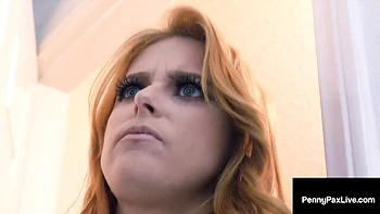 Cowgirl clip with provocative Penny Pax and Violet Monroe from Penny Pax Live