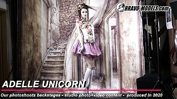 Magnificent Adelle Unicorn and Adelle's tudio dirt