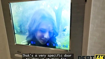 Debt4k featuring Nikki Nuttz's hard clip