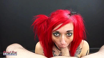 Impressive sweetheart's tattoo action