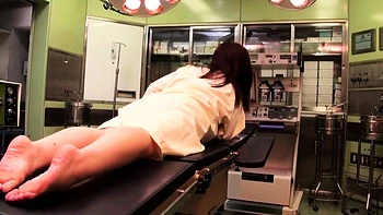 Asian japanese amateur handles anal toy