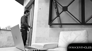 Cuck Boyfriend DP’s Baby Kxtten With Angry Neighbor At Air BnB