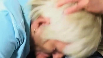 Big-ass grandma anal sex with young stud