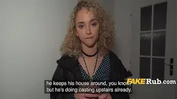 Cute random girl in prague picked up on the street