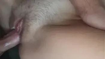 TEEN PUSSY CLOSE UP, white pussy juice appears on dick, ProgrammersWife