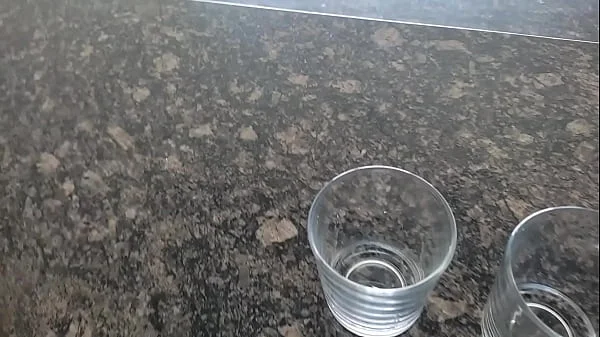 I meet my neighbor on the street and she invites her to my house to have a few drinks and then fuck all afternoon