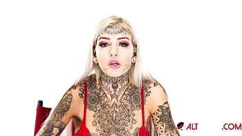 Alt clip with lascivious Amber Luke and Amber B from AltErotic