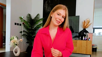 Cock sucking cookery demo with busty babe Luxury Girl