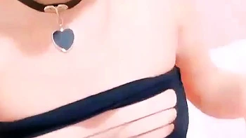 Close up POV of teen sucking cock