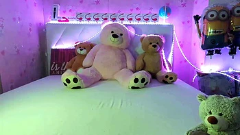 Close up teen masturbation