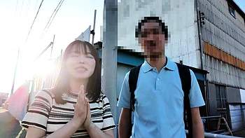 Street NTR In Front Of Her Boyfriend! A Female College