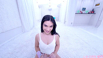 Super Hot 18+ Teen Delilah Dagger Strips For You