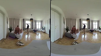 Briseida Myers Behind The Scenes VR Part One - Skinny Latina