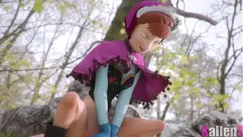 Anna loves that Big Cock - Frozen