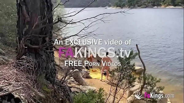 COCK HUNT! Redhead babe hunts for guys to fuck in the forest