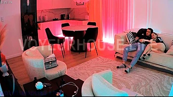 Amateur latin caught by hidden cam