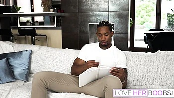 Love Her Boobs featuring Misha Maver and Jesus Reyes's tittyfuck movie