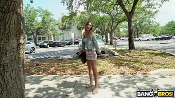 Hot Teen Gets Fucked on The Bus