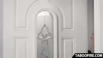 Couple invites BBW friend to clean their house naked