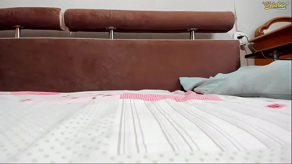 Hot beauty Myla Angel plays her gorgeous pussy and big natural hooters!