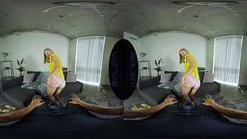 VR blonde anal pov: Blowjob, Doggy  Cowgirl Porn
