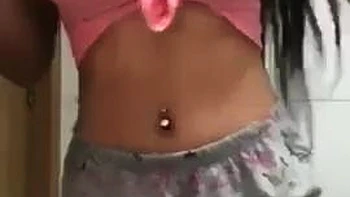 Bouncy Ass Twerk  Solo Bongacams Babe Goes Wild: Big Ass  Twerking Porn