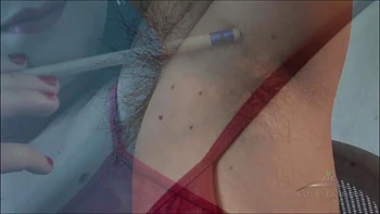 Luci Lamoore is busy studying as she gets the urge to vibrate her