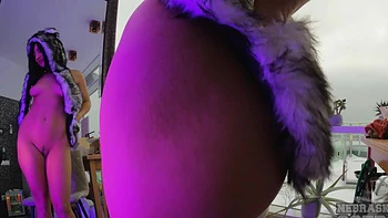 Brunette teen Angelica plays with her natural tits