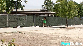 Porn Gutter featuring Diamond Kitty's cumshot video