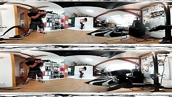 Brunette action with outstanding Katy Rose from Bravo Models